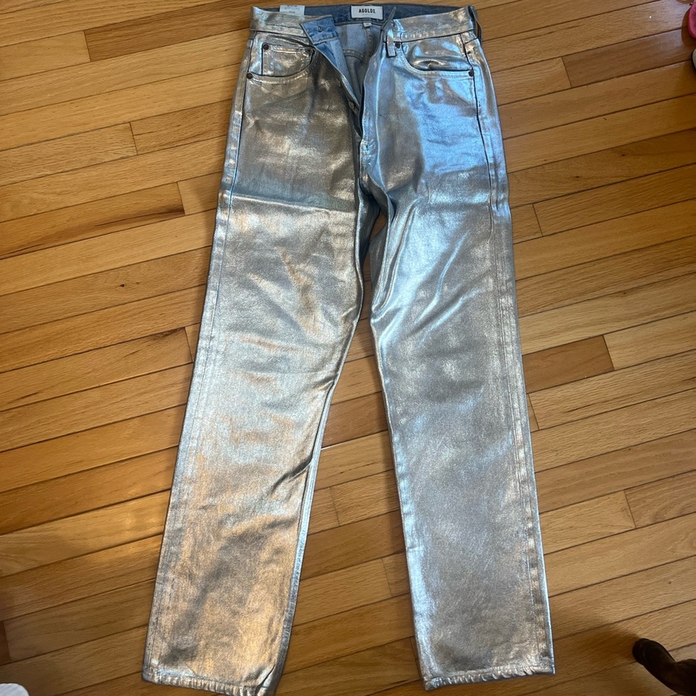 Agolde silver jeans